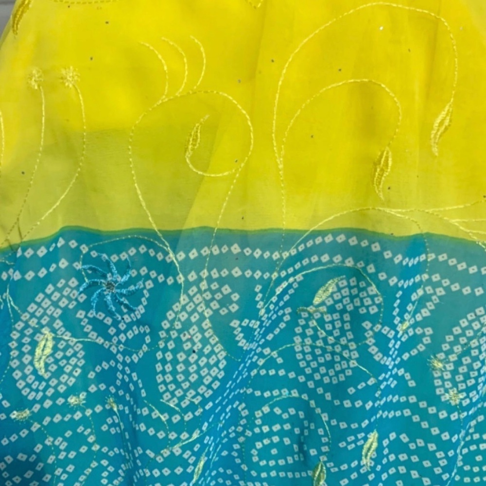 Badhani sari with matching blouse size L